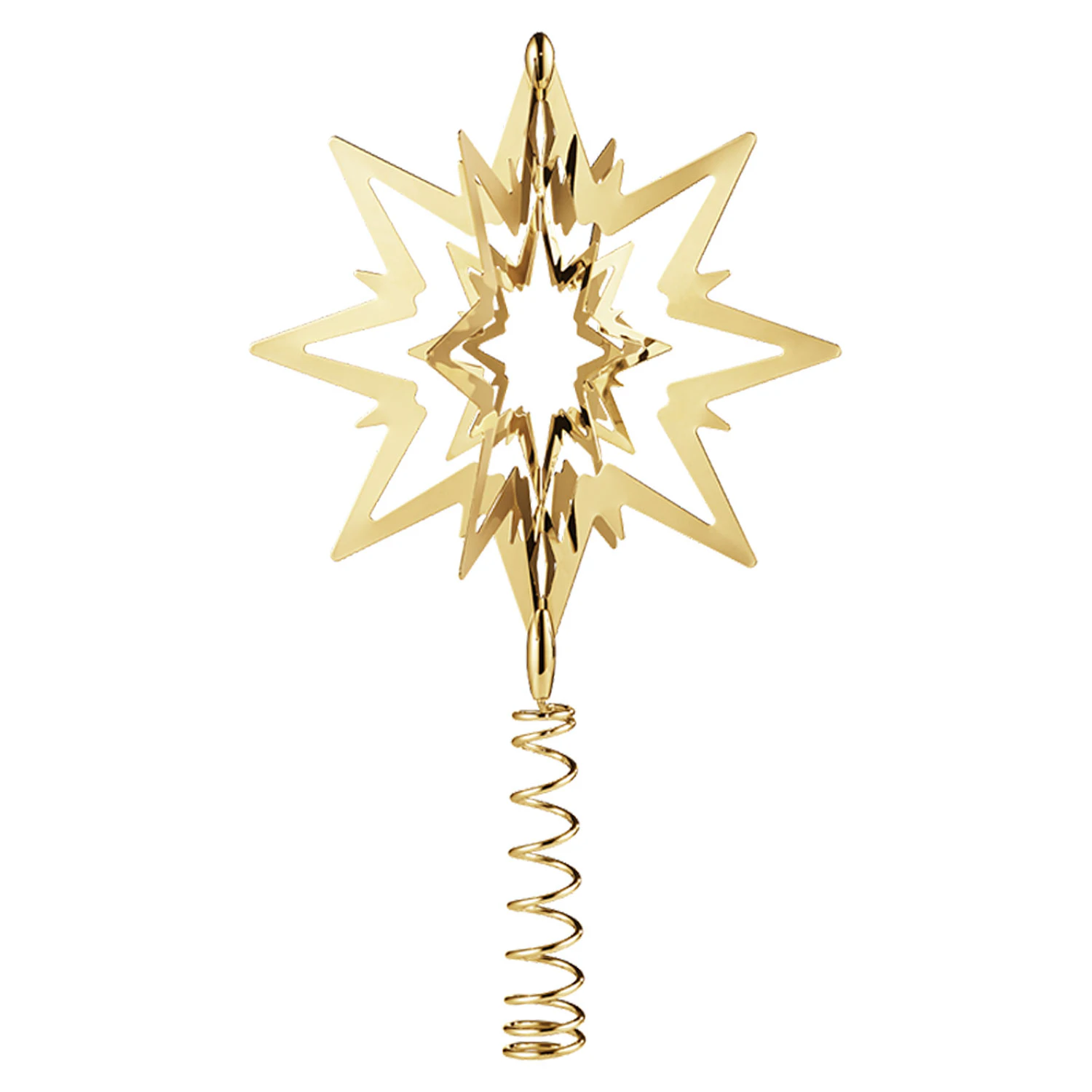 Georg Jensen Top Star Juldekoration Liten - Julgranskulor Guld
