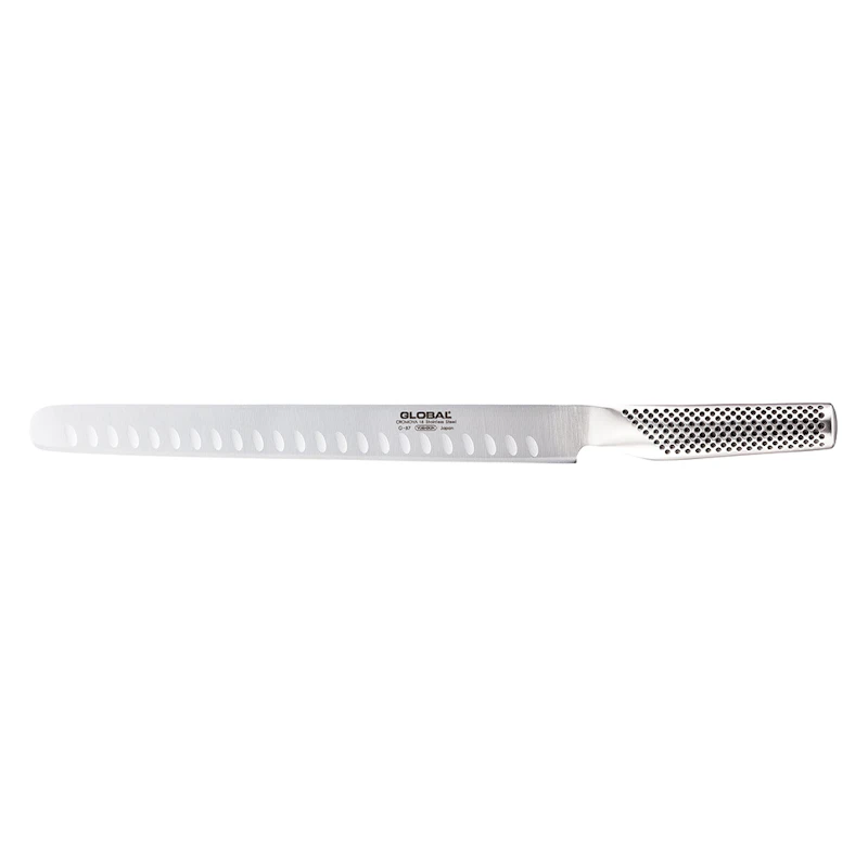G87 Lax & Skinkkniv Olivslipad, 27 cm