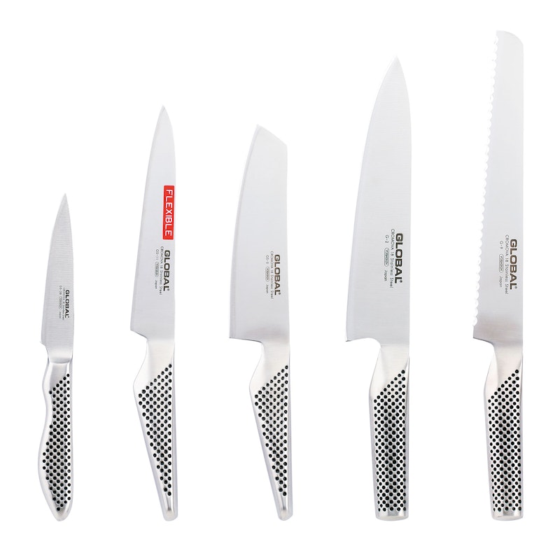 Knivset 5 delar - G2, G9, GS5, GS11, GS38