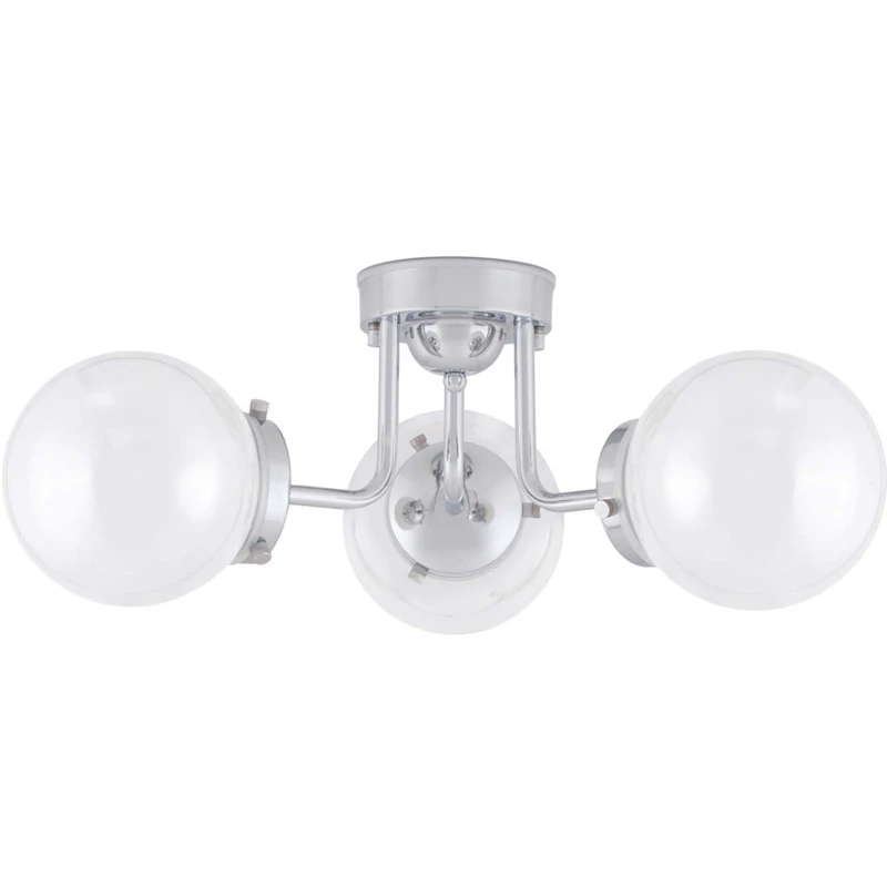 Alley Taklampa, Krom / Vit