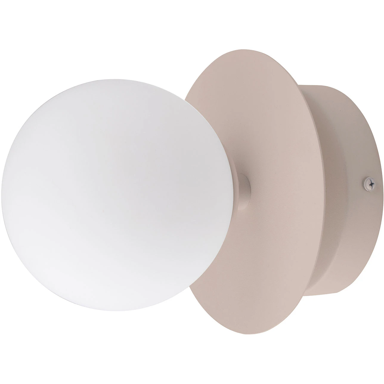 Globen Lighting Art Deco V&auml;gg-/taklampa Mud / - Plafonder Glas Vit