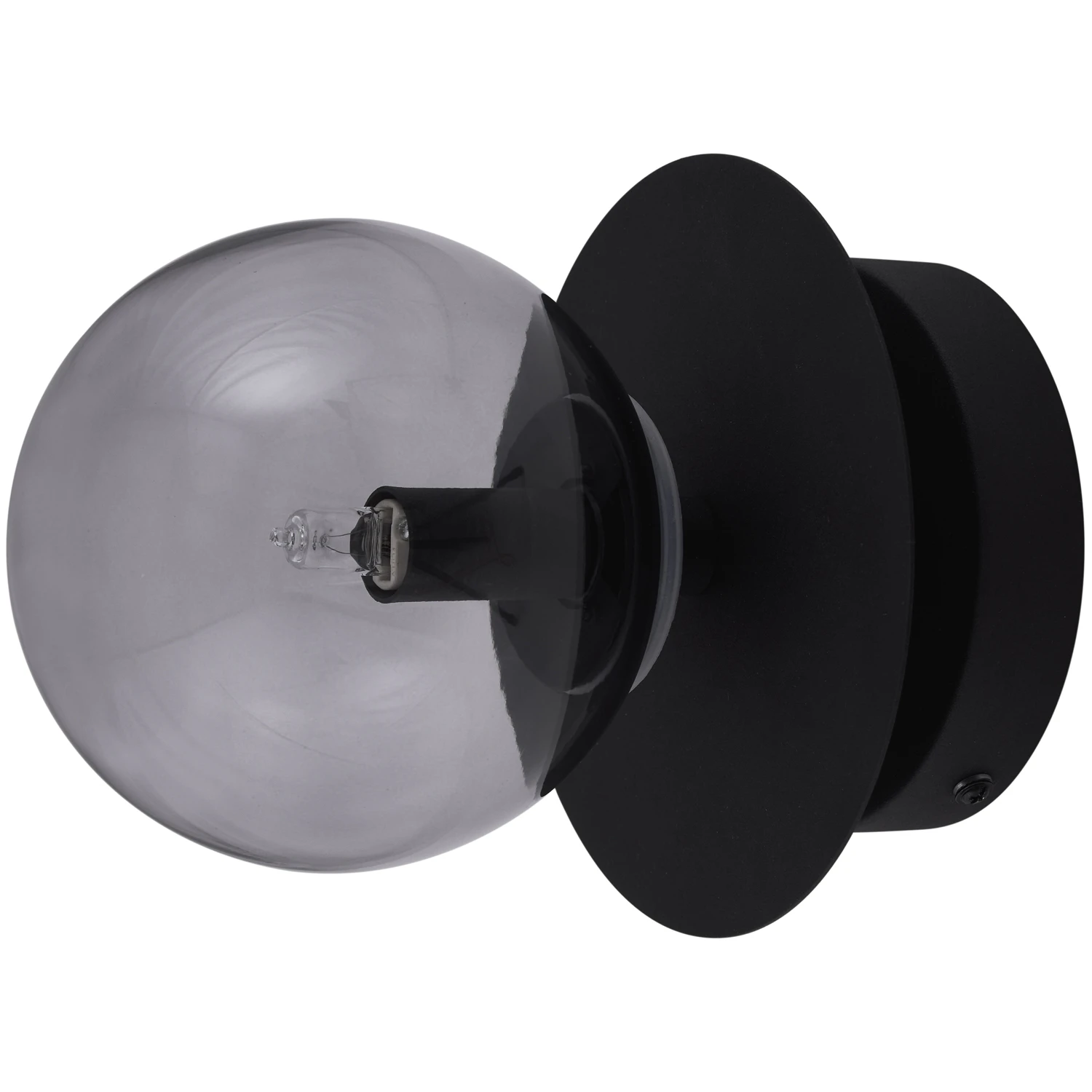Globen Lighting Art Deco V&auml;gg-/taklampa R&ouml;k - Plafonder Metall Smoke