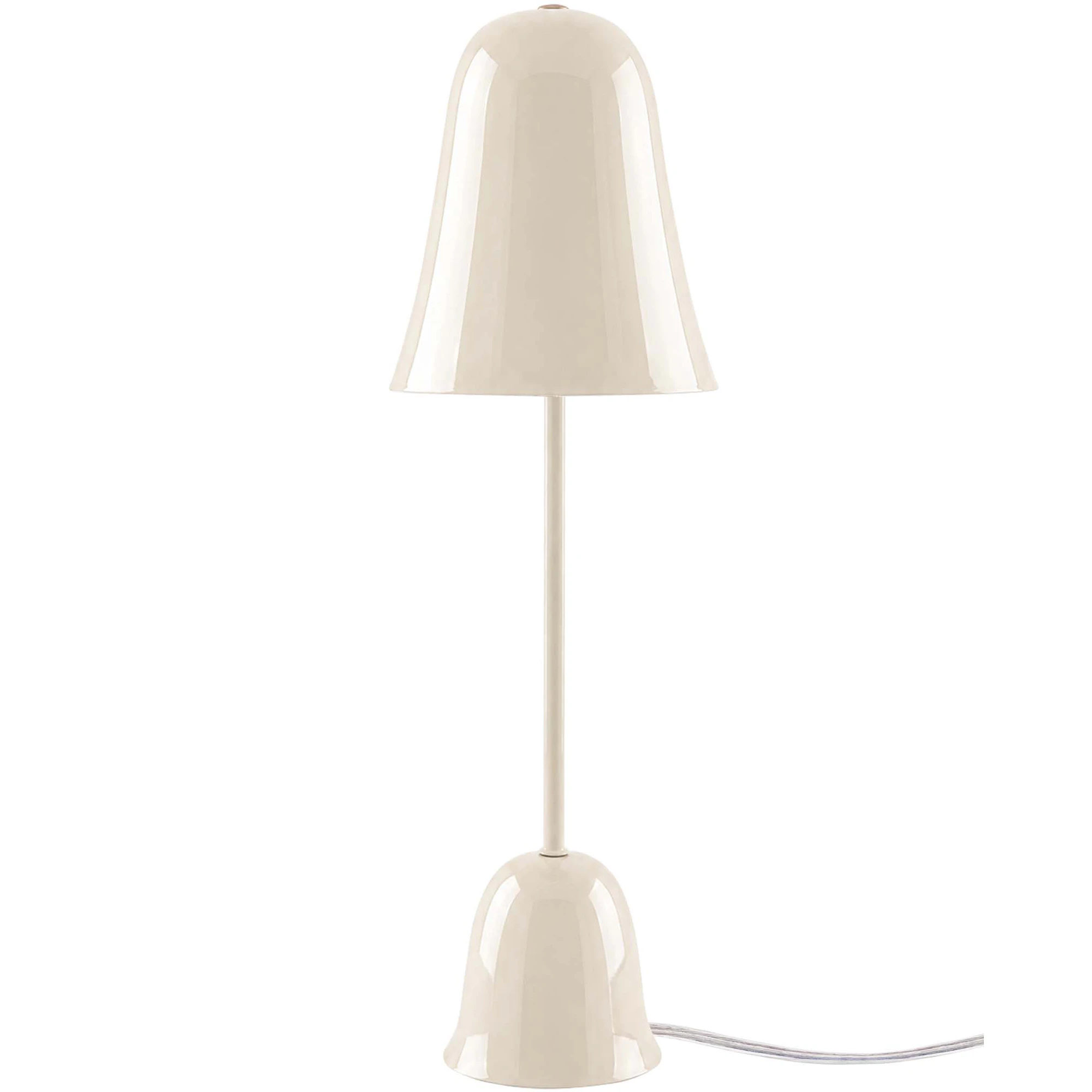 Globen Lighting Bl&aring;klockan 16 Bordslampa - Bordslampor J&auml;rn Ivory White