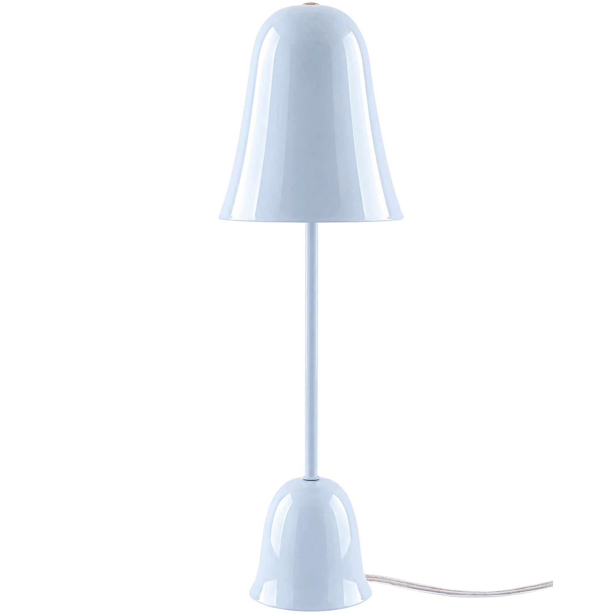 Globen Lighting Bl&aring;klockan 16 Bordslampa - Bordslampor J&auml;rn Mist Blue
