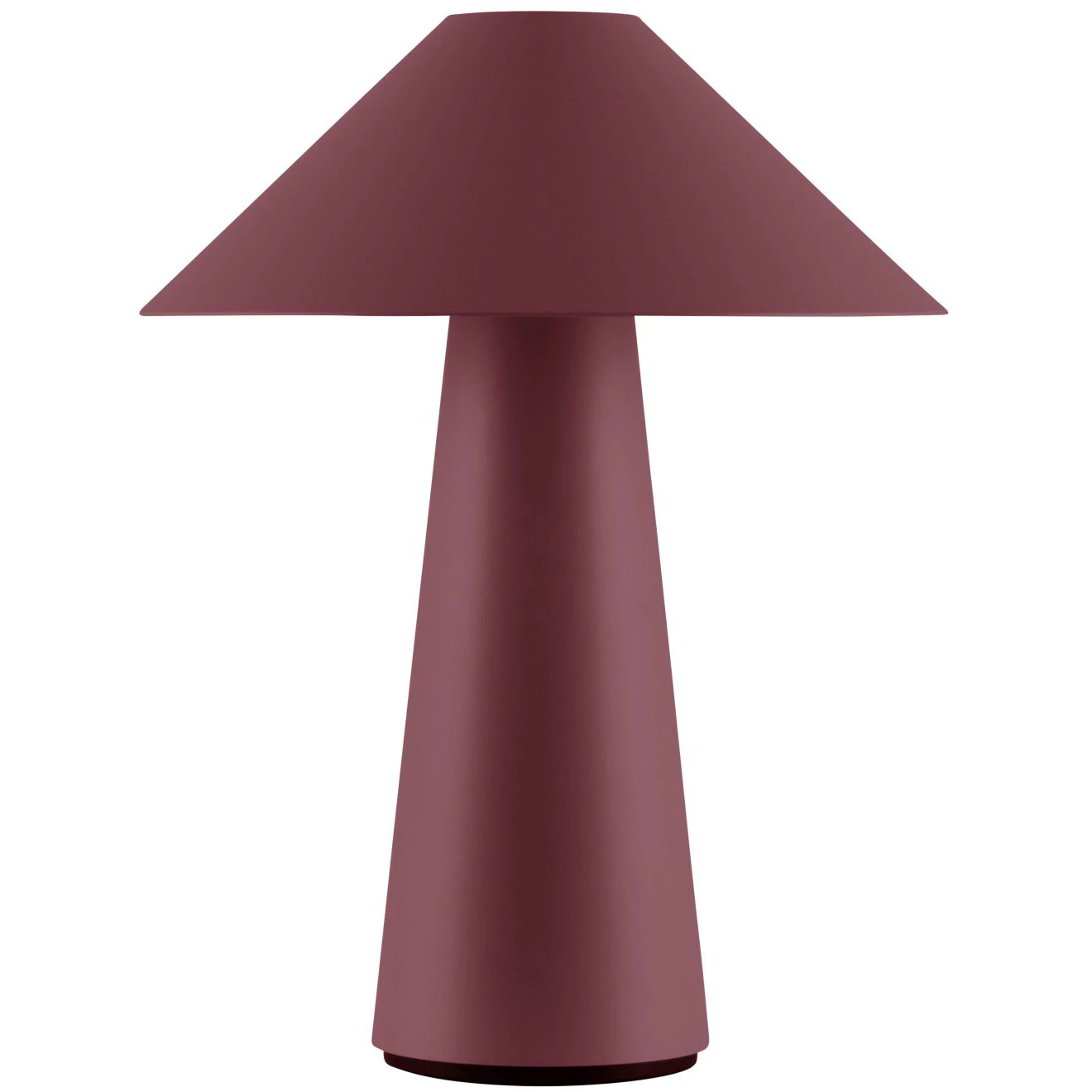 Globen Lighting Cannes Bordslampa Portabel - Portabla lampor Polykarbonat Vinröd