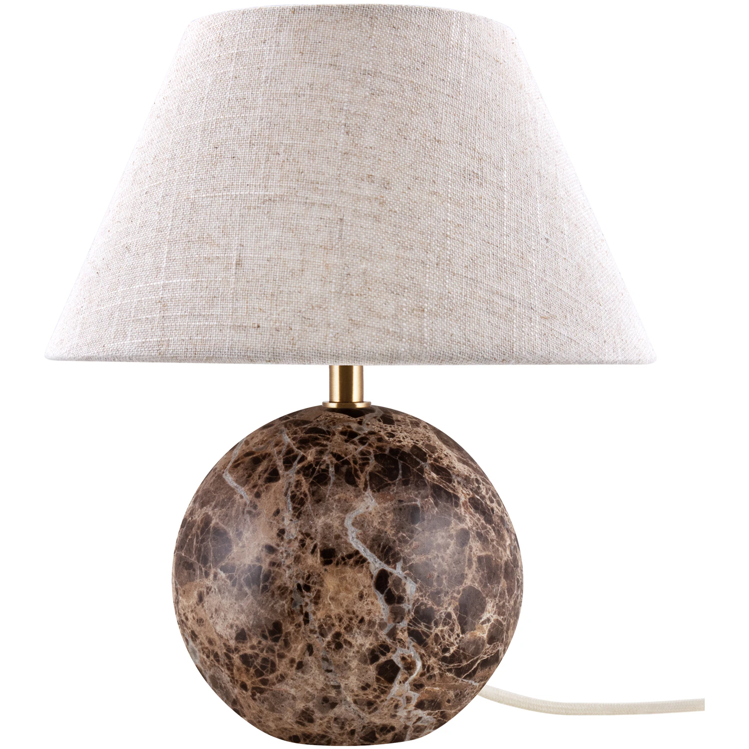 Globen Lighting Castello 35 Bordslampa - Bordslampor Marmor Brun