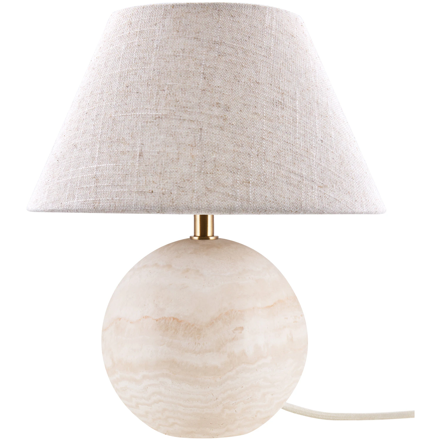 Globen Lighting Castello 24 Bordslampa - Bordslampor Marmor Beige