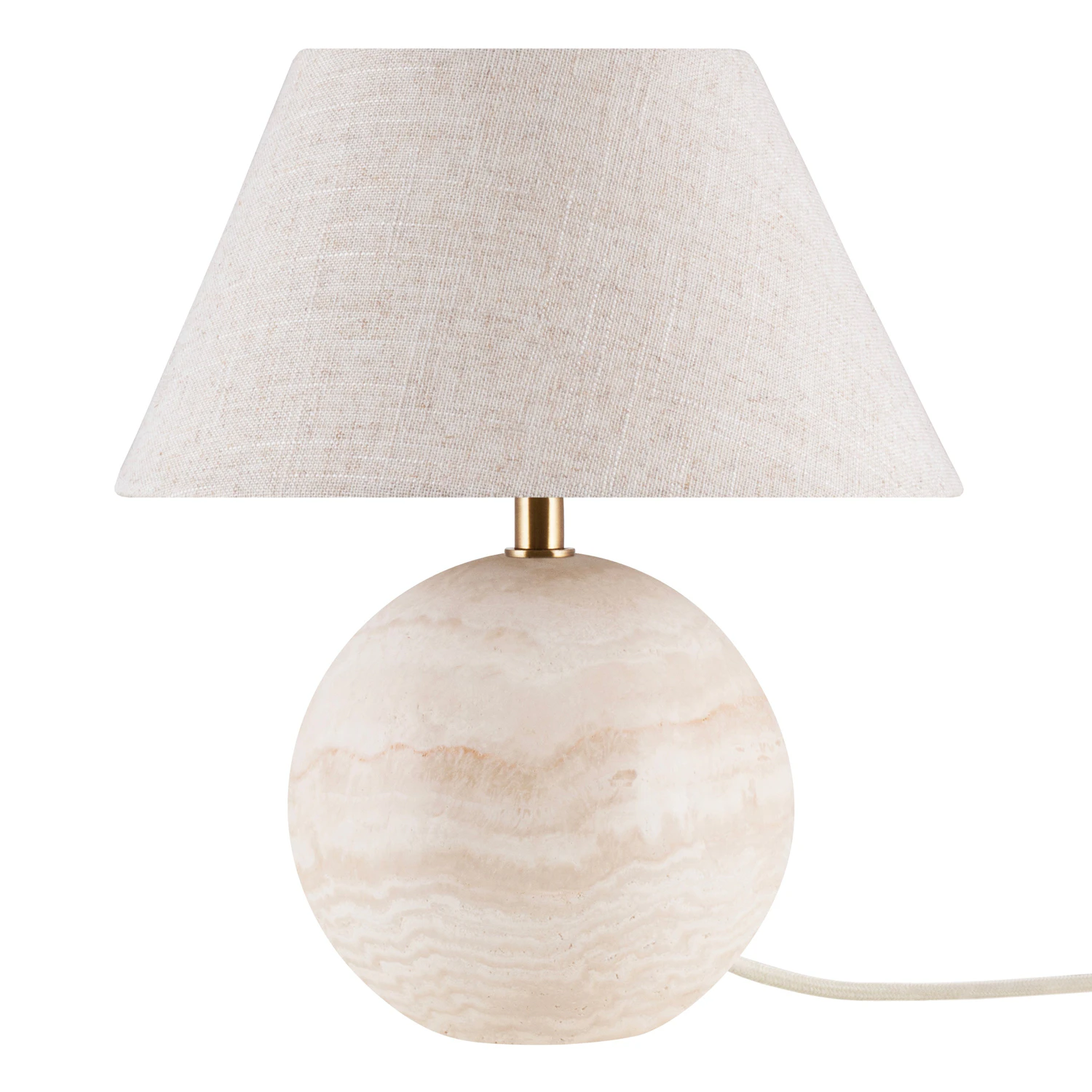 Globen Lighting Castello 24 Bordslampa - Bordslampor Marmor Travertin
