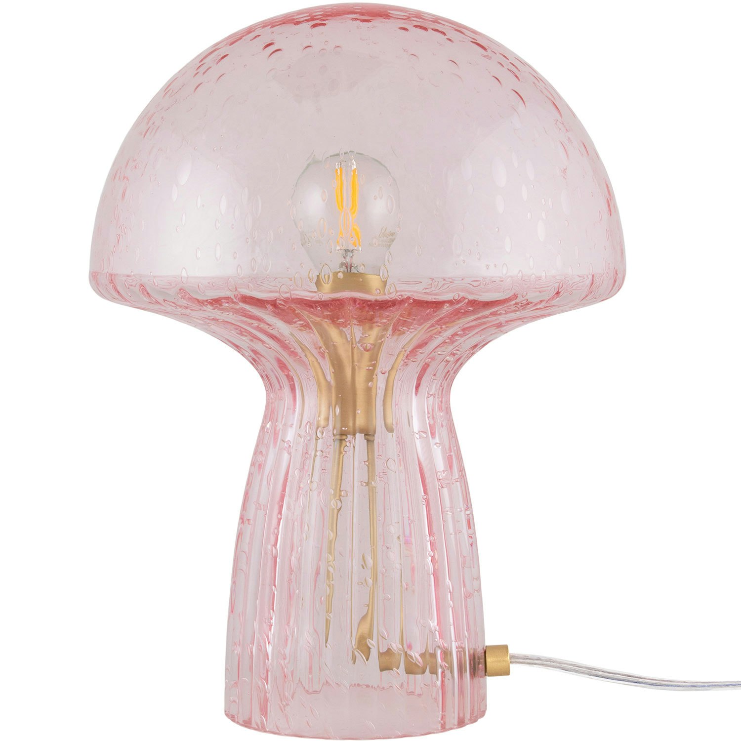 Globen Lighting Fungo Bordslampa Special Edition 22 Cm - Bordslampor Glas Rosa