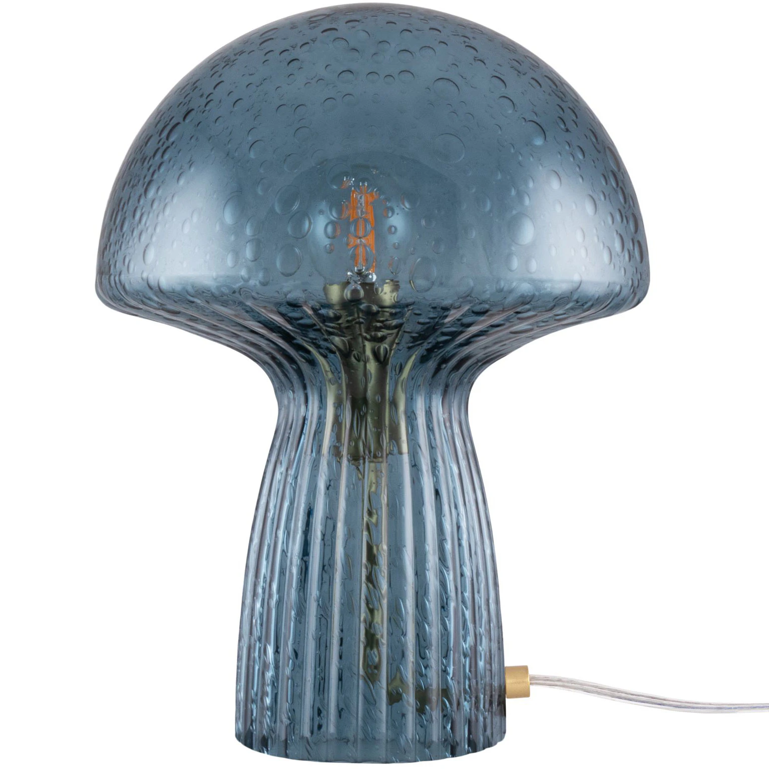Globen Lighting Fungo Bordslampa Special Edition 22 Cm - Bordslampor Glas Bl&aring;