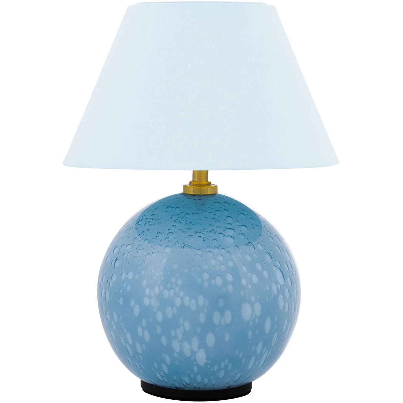 Globen Lighting Iris 16 Bordslampa Portabel Dove Blue - Portabla lampor Glas Duvblå