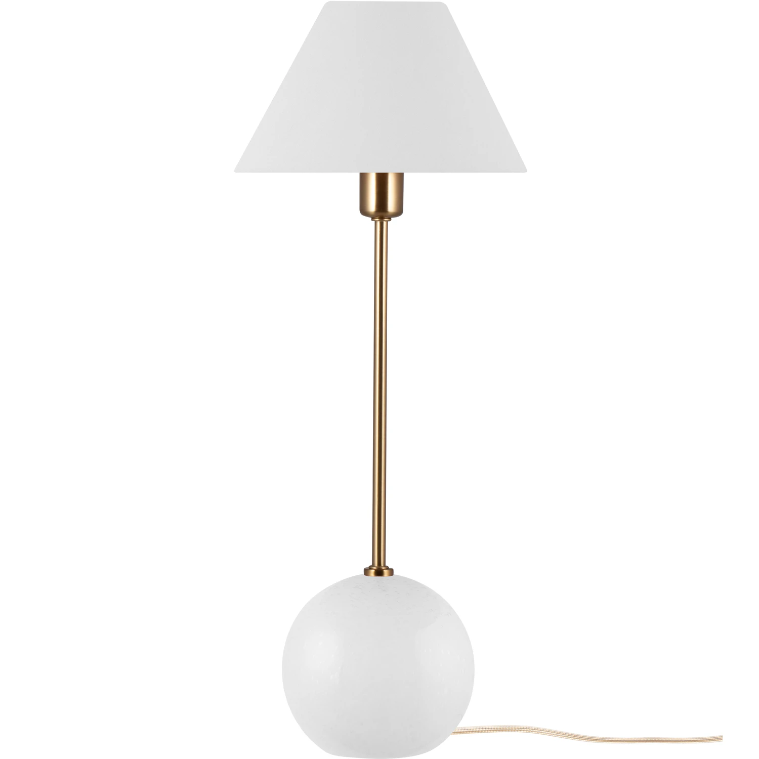 Globen Lighting Iris 20 Bordslampa - Bordslampor Glas Vit