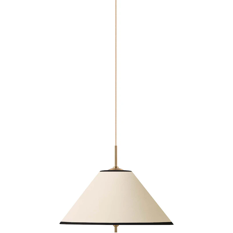 Iris 25 Pendel, Creme / Svart