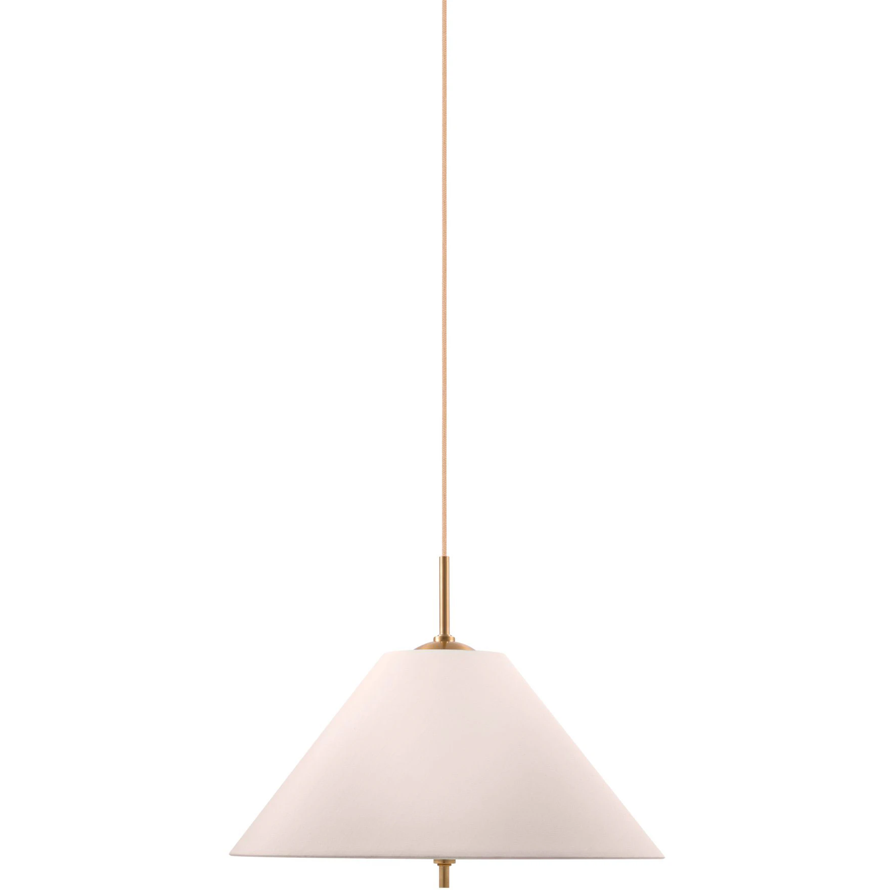 Globen Lighting Iris 25 Pendel - Pendellampor Bomull Creme