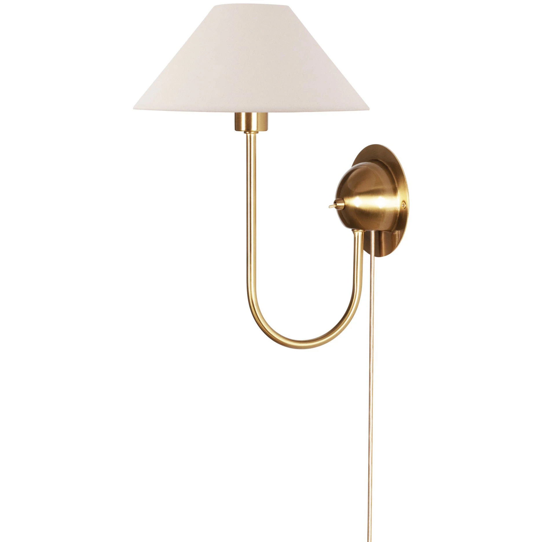 Globen Lighting Iris V&auml;gglampa - V&auml;gglampor Metall Creme