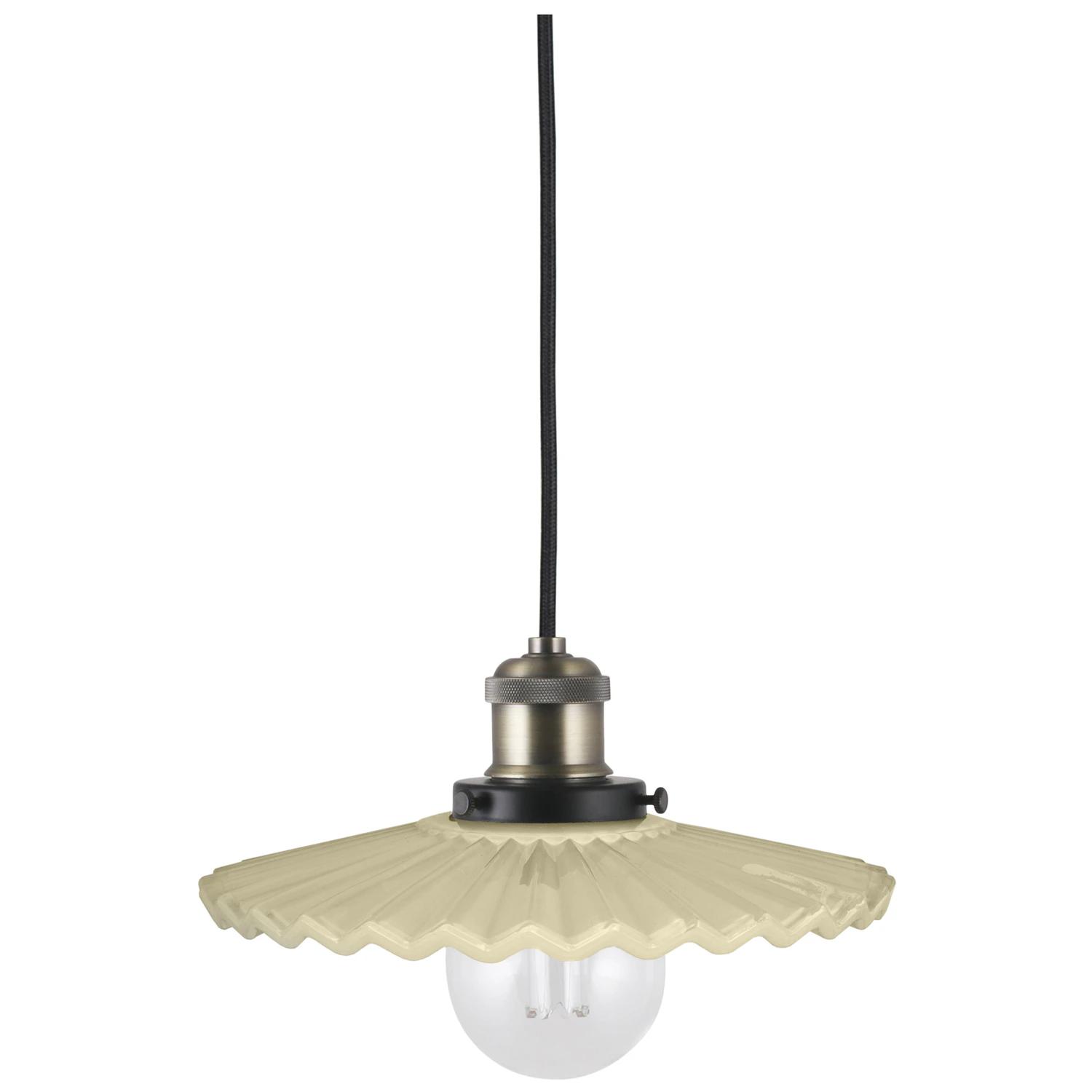 Globen Lighting Mini Cobbler Pendel - Pendellampor Glas Gul