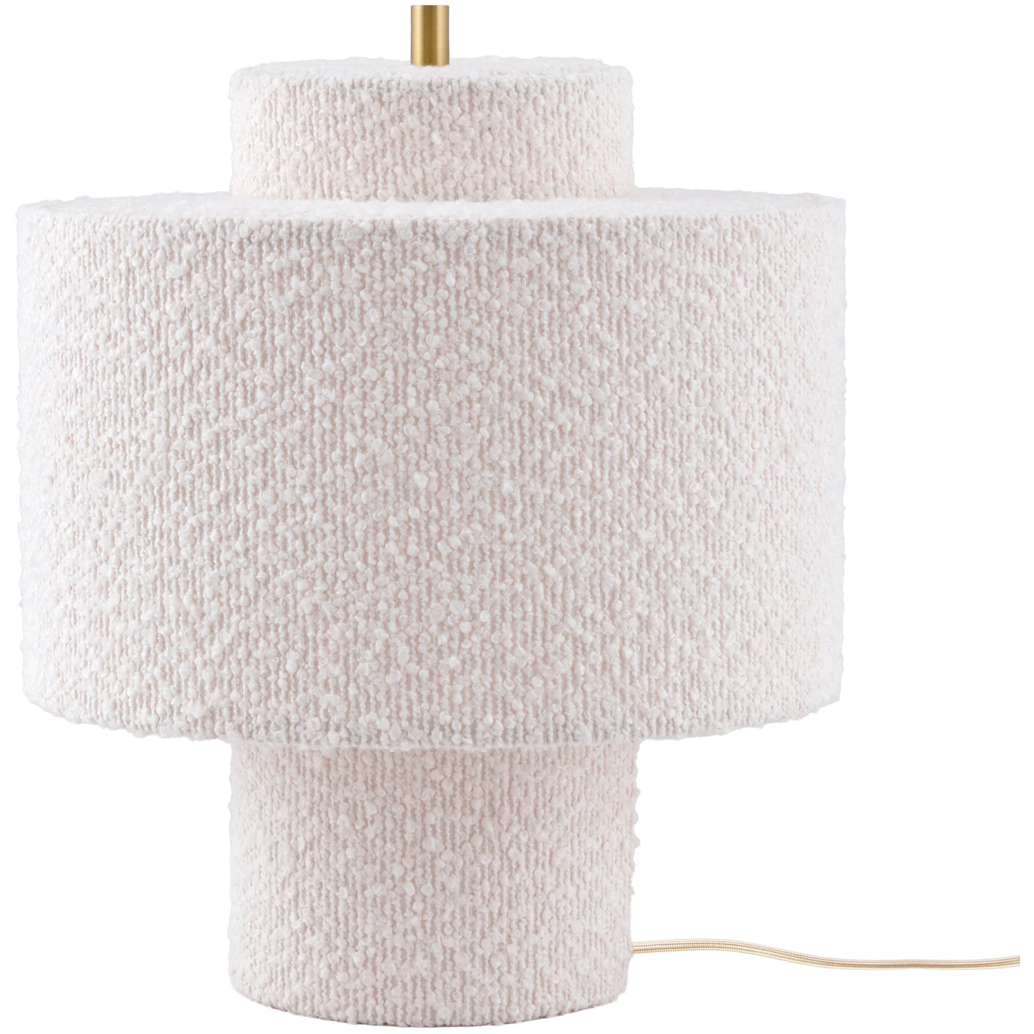 Globen Lighting Noah Bordslampa - Bordslampor Bouclé Vit