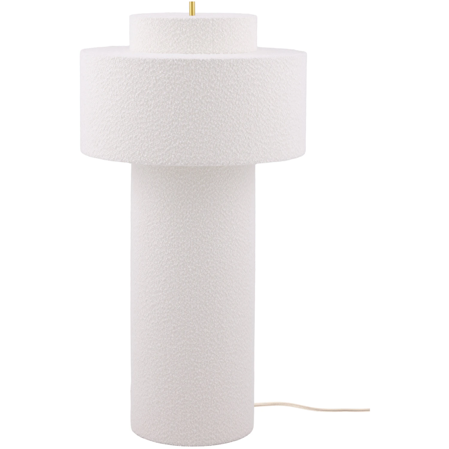 Globen Lighting Noah Golvlampa - Golvlampor Boucl&eacute; Vit