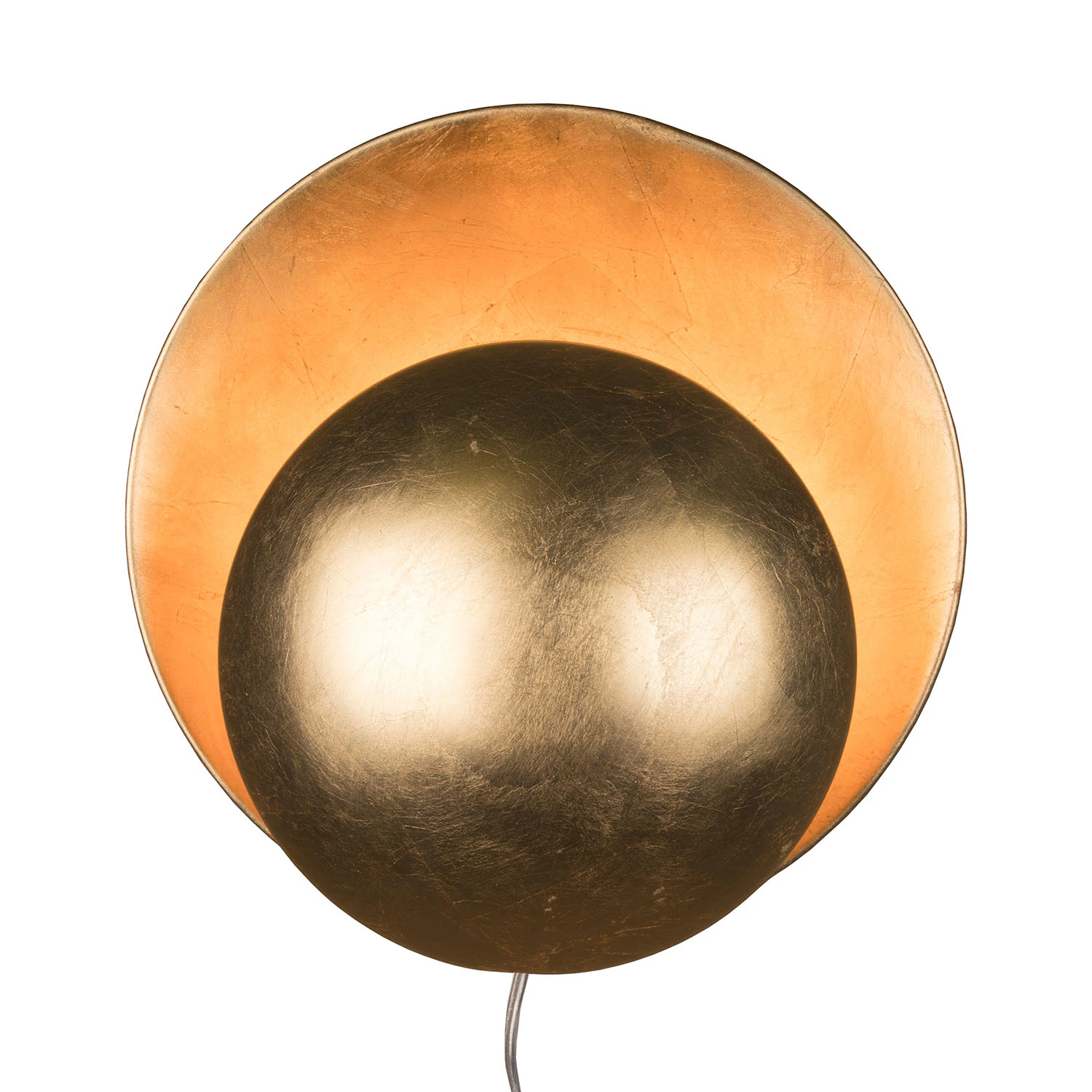 Globen Lighting Orbit V&auml;gglampa - V&auml;gglampor Metall M&auml;ssing