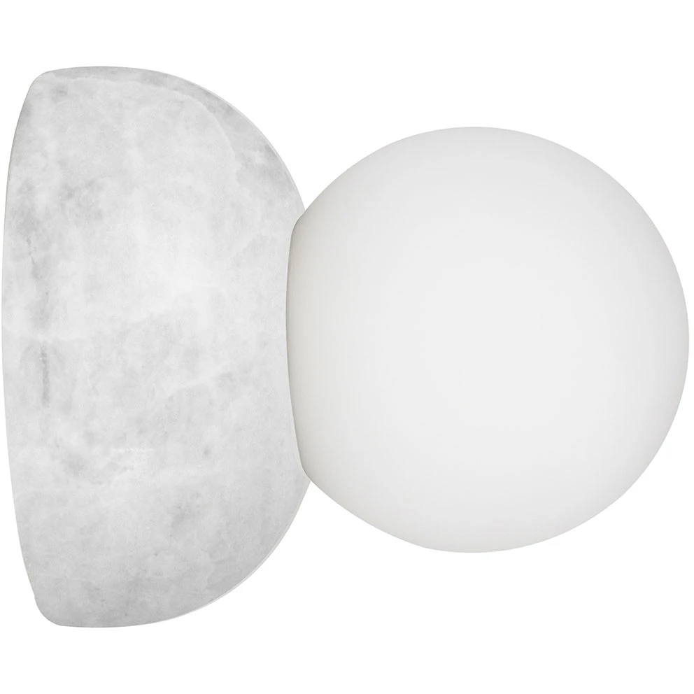 Globen Lighting Torrano 13 V&auml;gg-/taklampa - Plafonder Marmor Vit