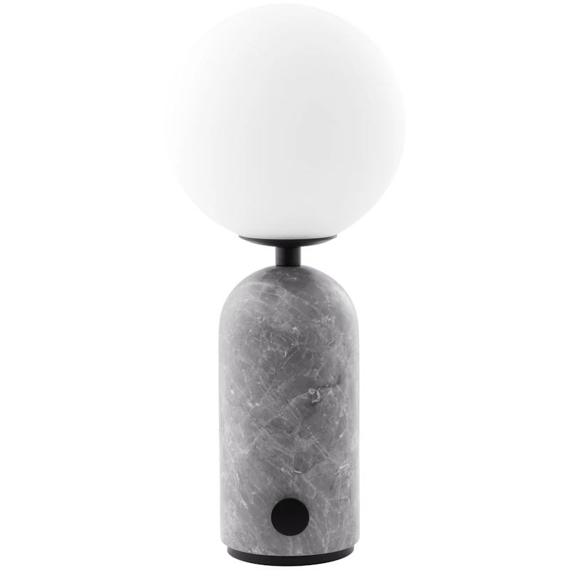 Torrano Bordslampa Portabel, Grå Marmor
