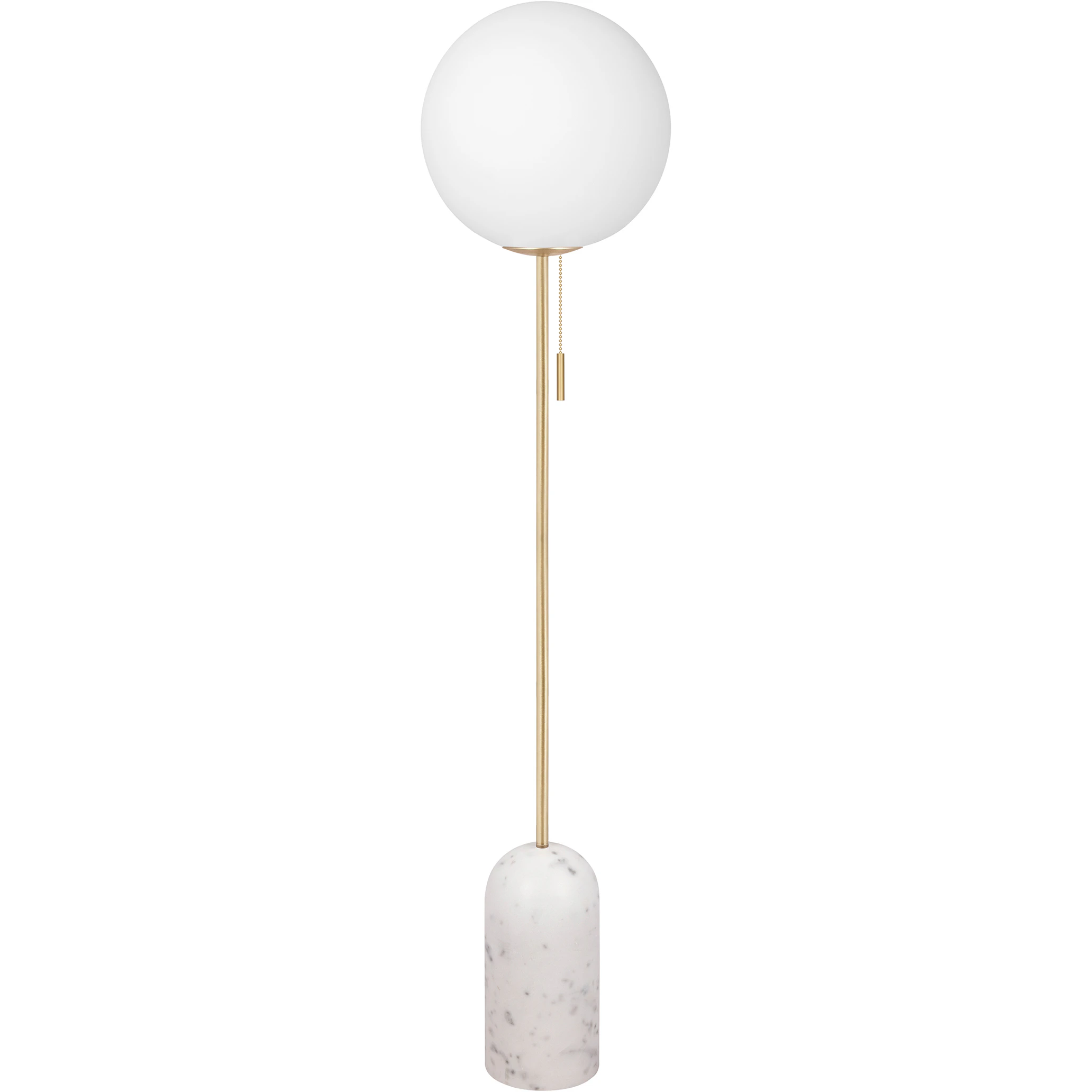 Globen Lighting Torrano Golvlampa - Golvlampor Marmor Vit