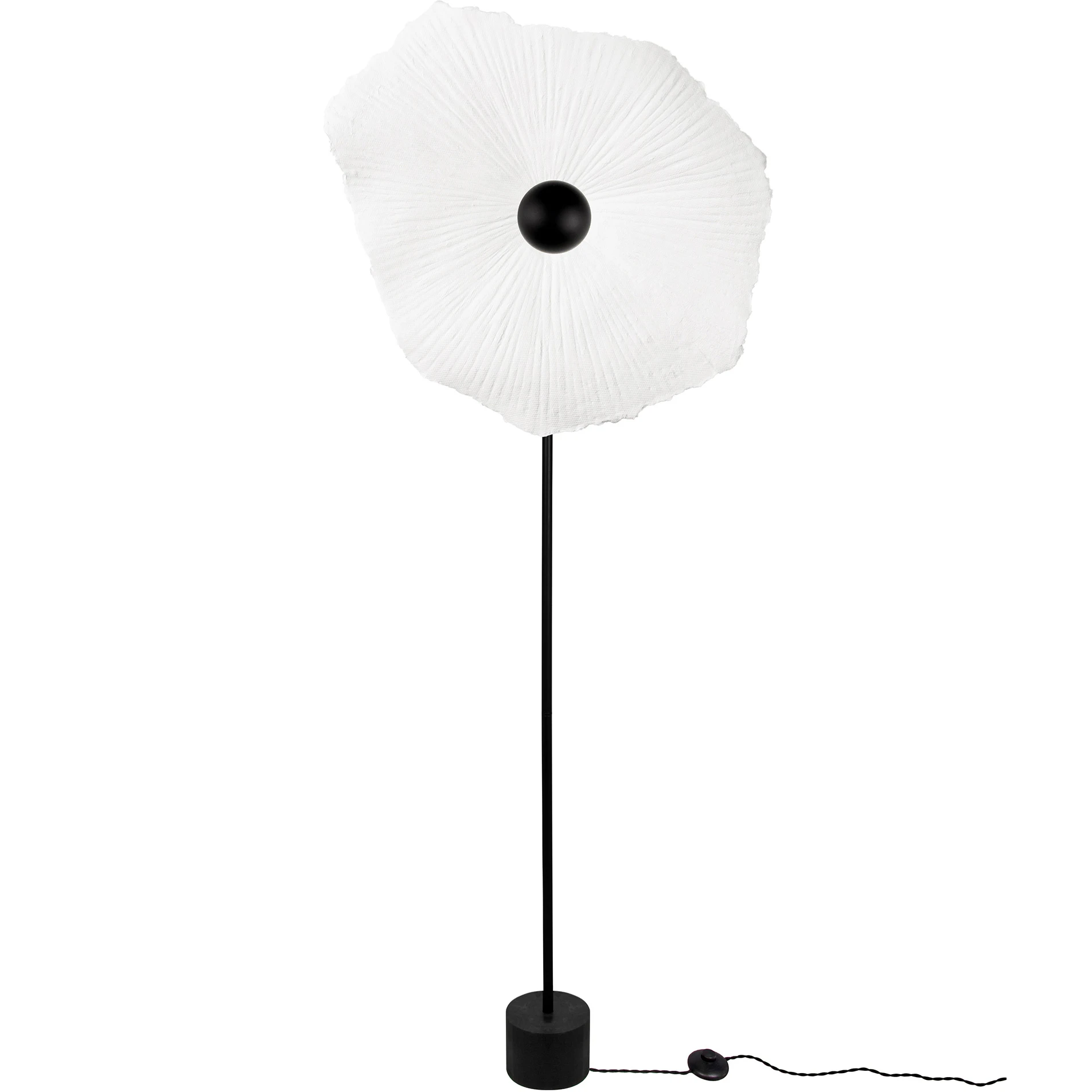 Globen Lighting Tropez Golvlampa - Golvlampor Papper Natur