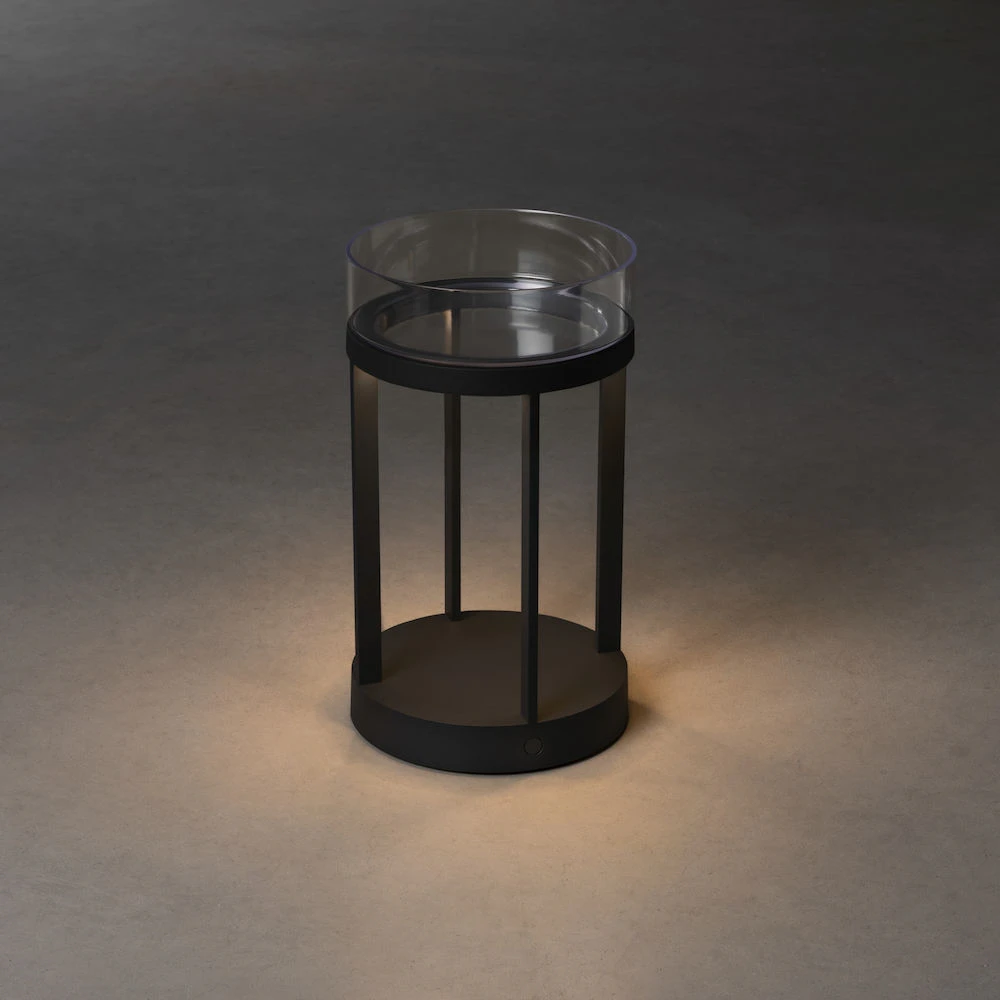 Gnosjö Konstsmide Chieti Bordslampa Portabel, svart från Gnosjö Konstsmide, bild 4