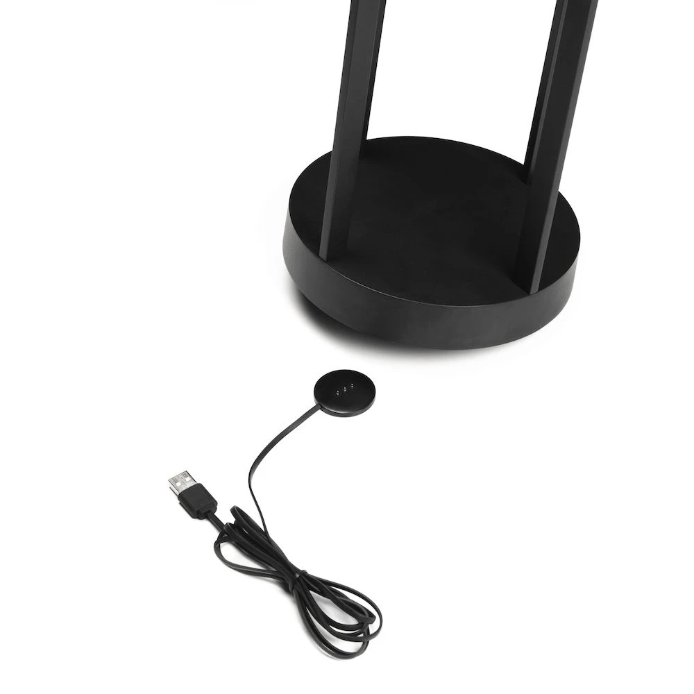 Gnosjö Konstsmide Chieti Bordslampa Portabel, svart från Gnosjö Konstsmide, bild 3