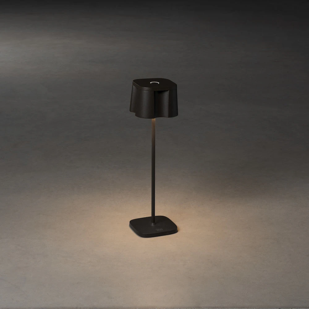 Gnosjö Konstsmide Nice Bordslampa Portabel, svart från Gnosjö Konstsmide, bild 2