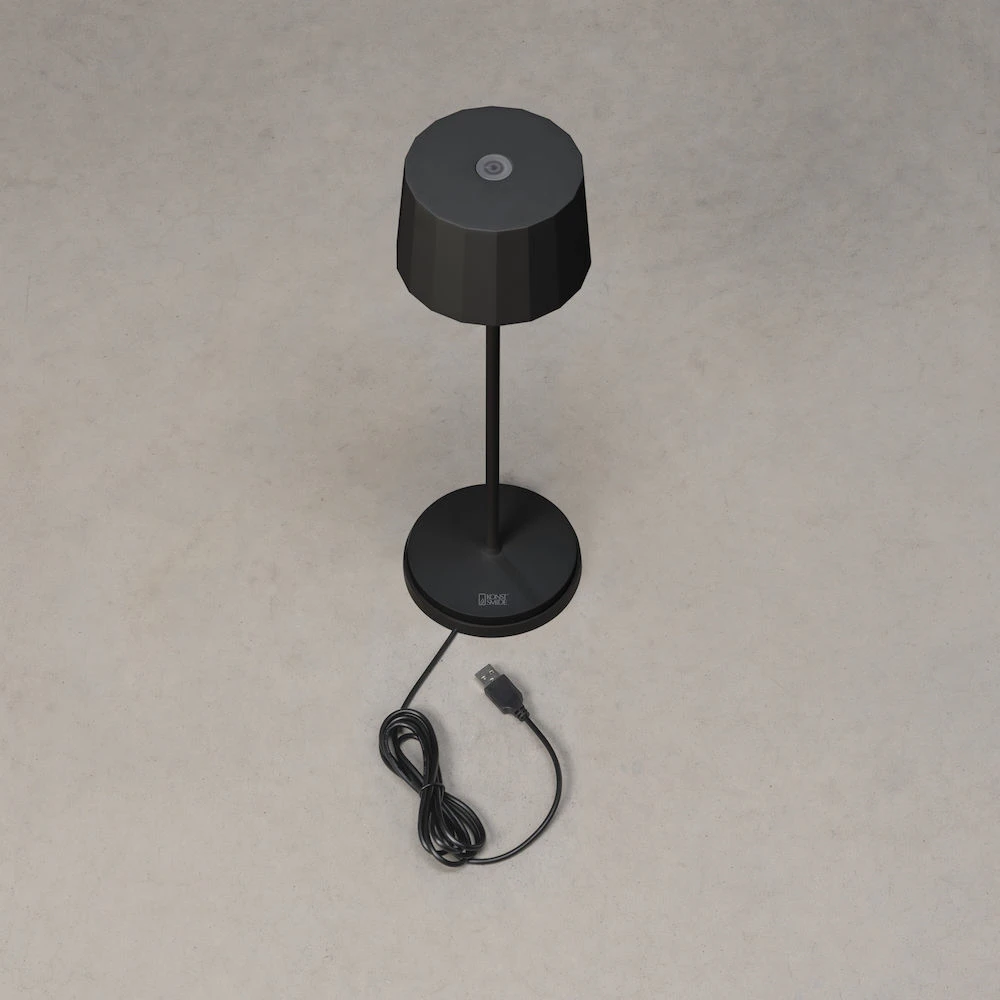 Gnosjö Konstsmide Positano Bordslampa Portabel, svart från Gnosjö Konstsmide, bild 4