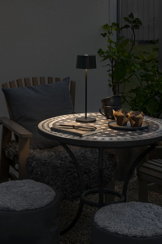 Gnosjö Konstsmide Positano Bordslampa Portabel, svart från Gnosjö Konstsmide, bild 3
