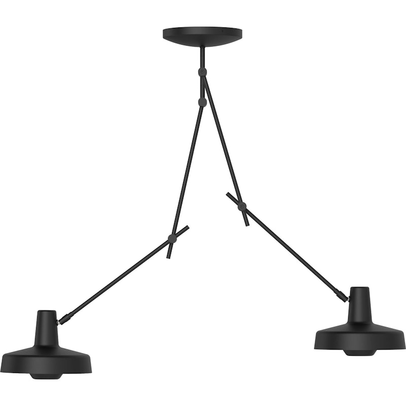 Arigato Taklampa Dubbel, Svart