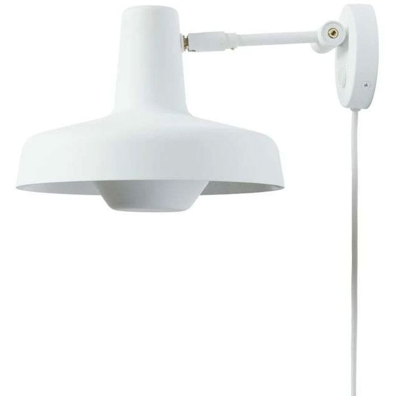 Arigato Vägglampa Extra Kort, Vit