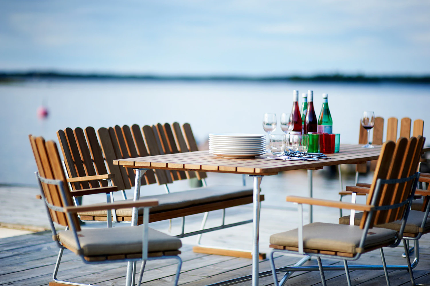Grythyttan Stålmöbler B25a Bord, oljad ek från Grythyttan stålmöbler, bild 2