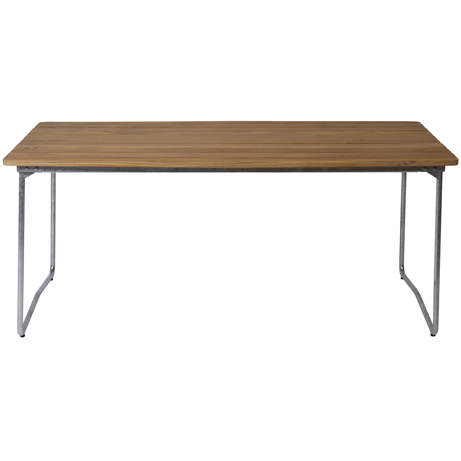 Grythyttan Stålmöbler B31 Bord 92x170 Cm Obehandlad / Varmförzinkat Stål - Trädgårdsbord Teak