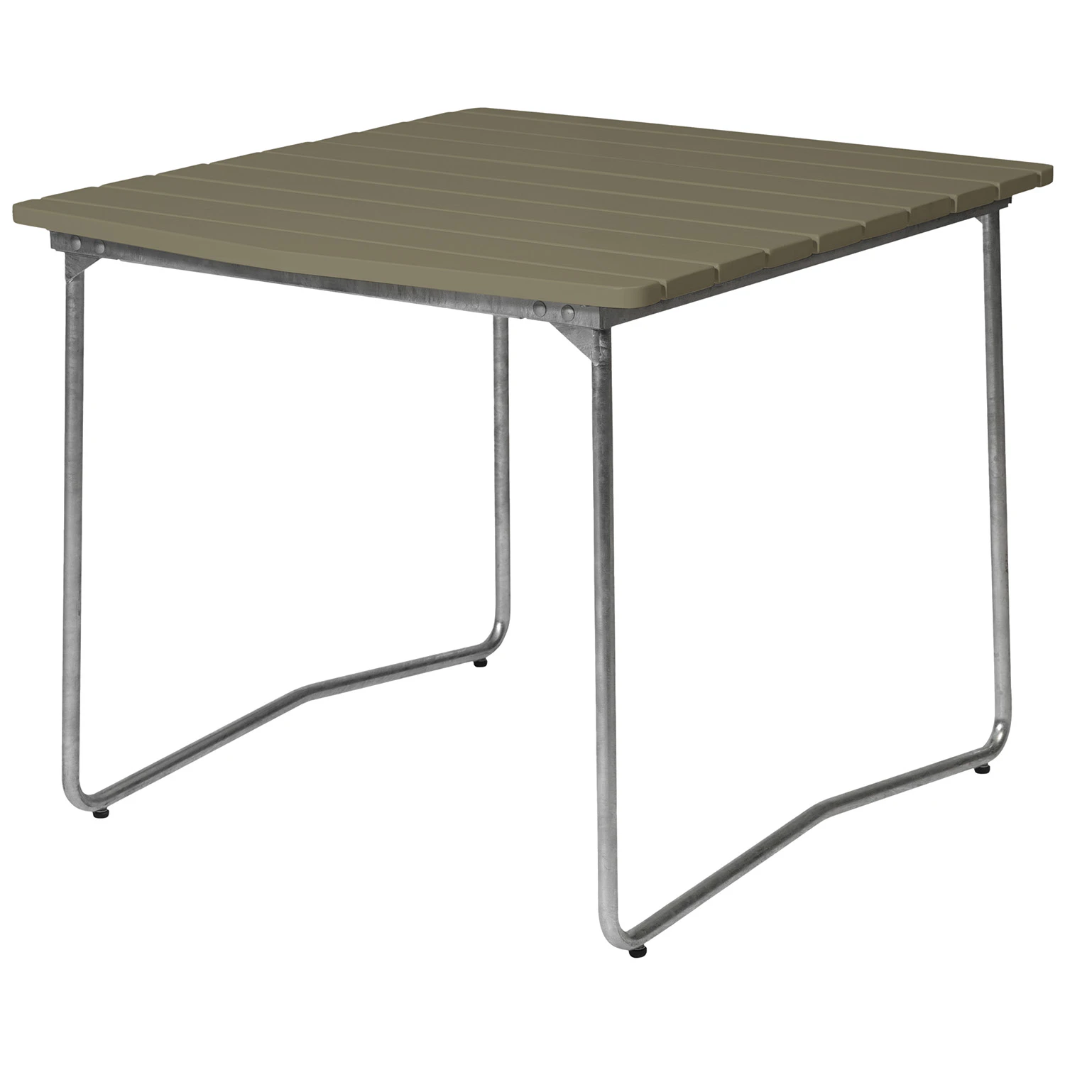 Grythyttan Stålmöbler B31 Bord 84x92 Cm / Varmförzinkat Stål - Trädgårdsbord Ljusgrön