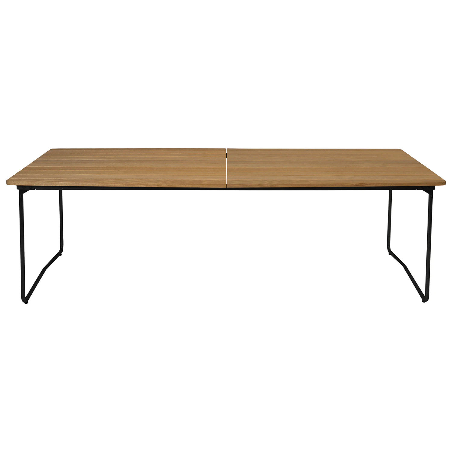 Grythyttan Stålmöbler B31 Bord 92x230 Cm / Svart - Trädgårdsbord Ek Oljad Ek