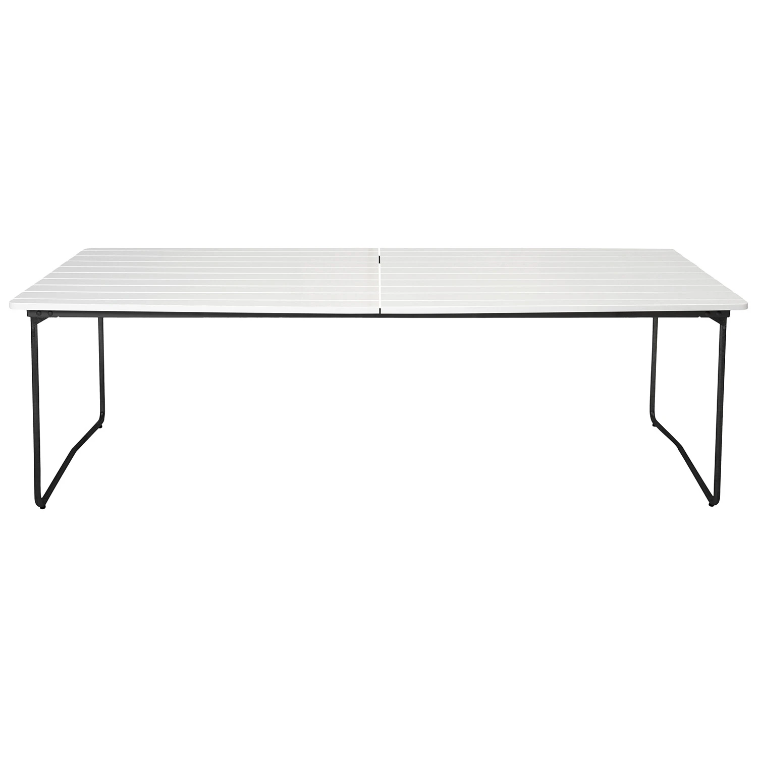Grythyttan Stålmöbler B31 Bord 92x230 Cm / Svart - Trädgårdsbord Ek Vitlackerad Ek