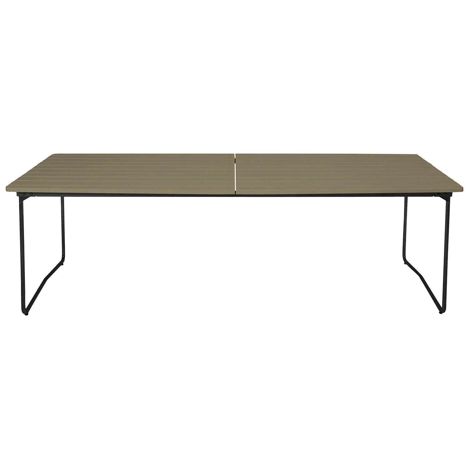 Grythyttan Stålmöbler B31 Bord 92x230 Cm / Svart - Trädgårdsbord Ek Ljusgrön