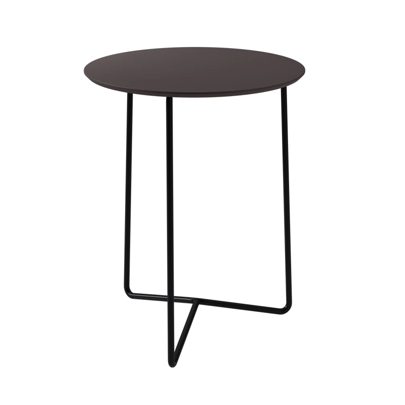 High Tech Bord Ø60 cm, Charcoal / Svart