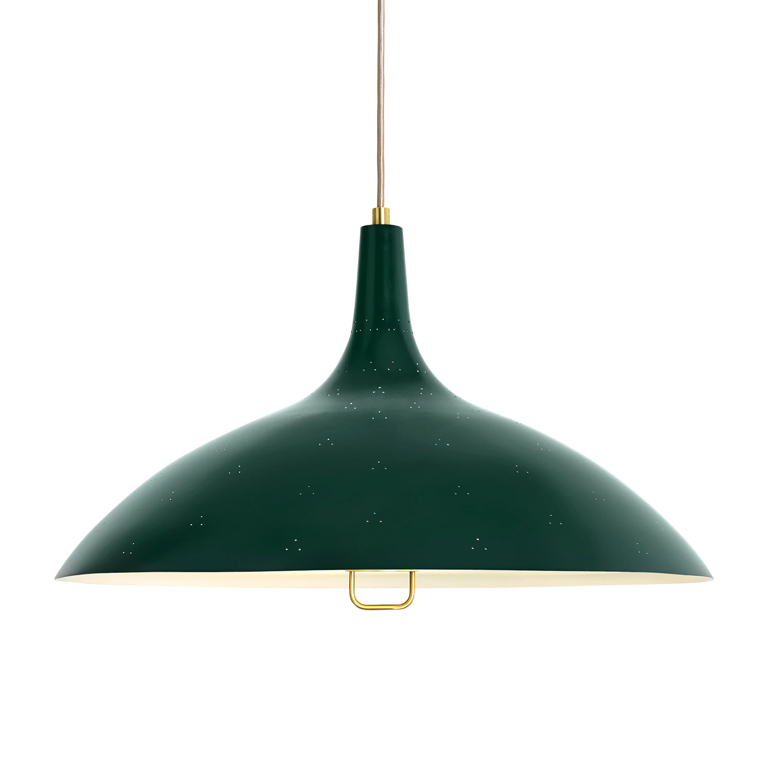 Gubi 1965 Taklampa Mässing/ - Pendellampor Grön
