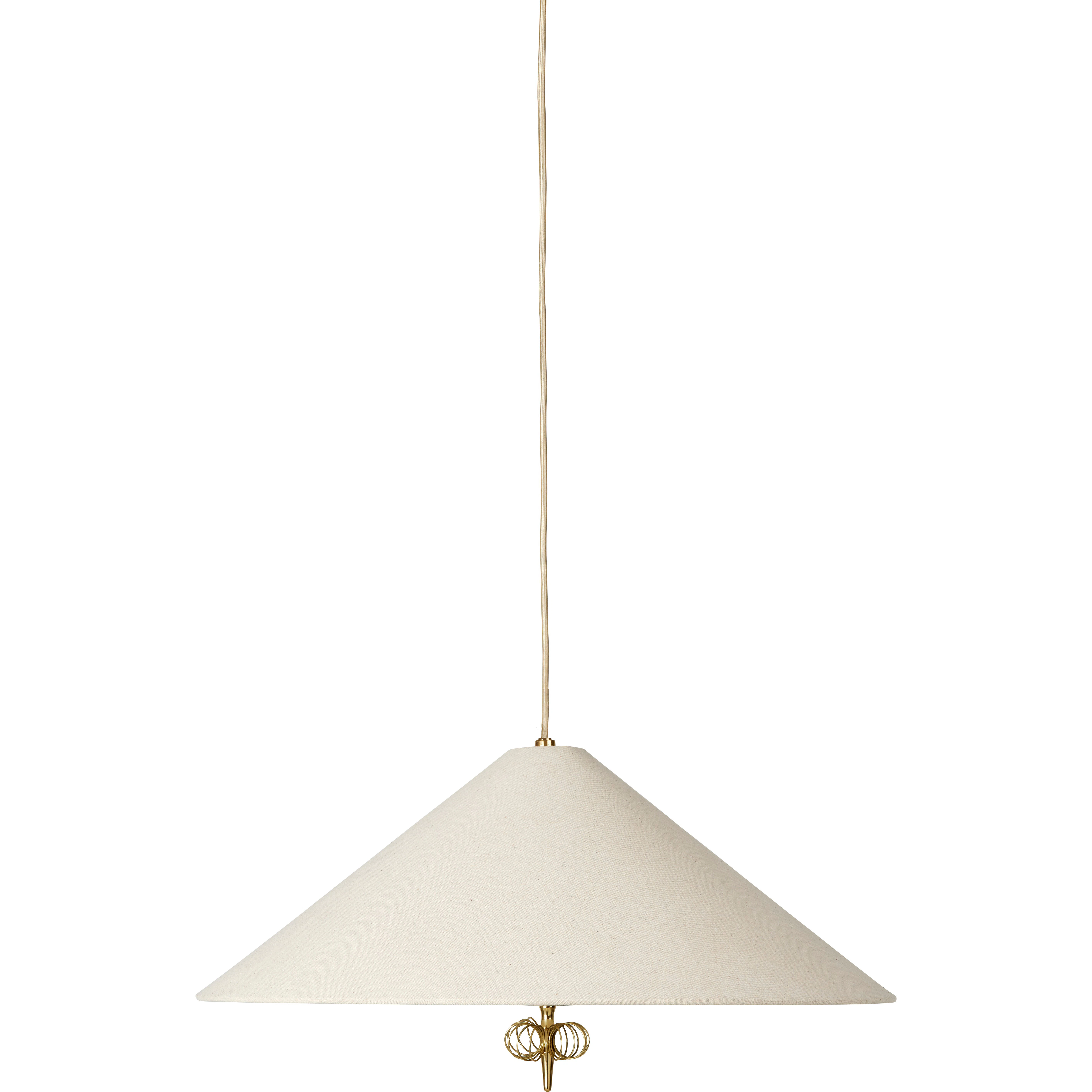 Gubi 1967 Pendel - Pendellampor Canvas Vit