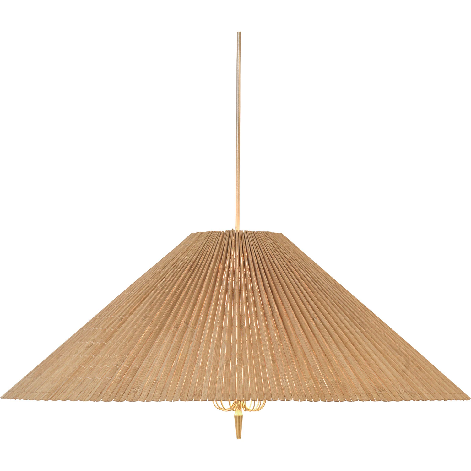 Gubi 1972 Pendel Ø60 Cm - Pendellampor Bambu