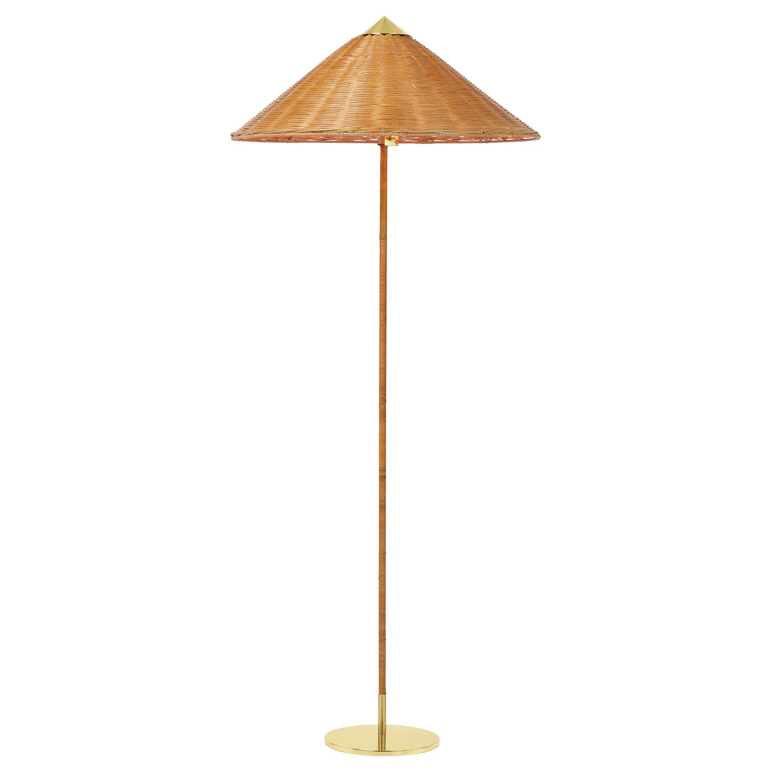 Gubi 9602 Golvlampa - Golvlampor Rotting Wicker Willow