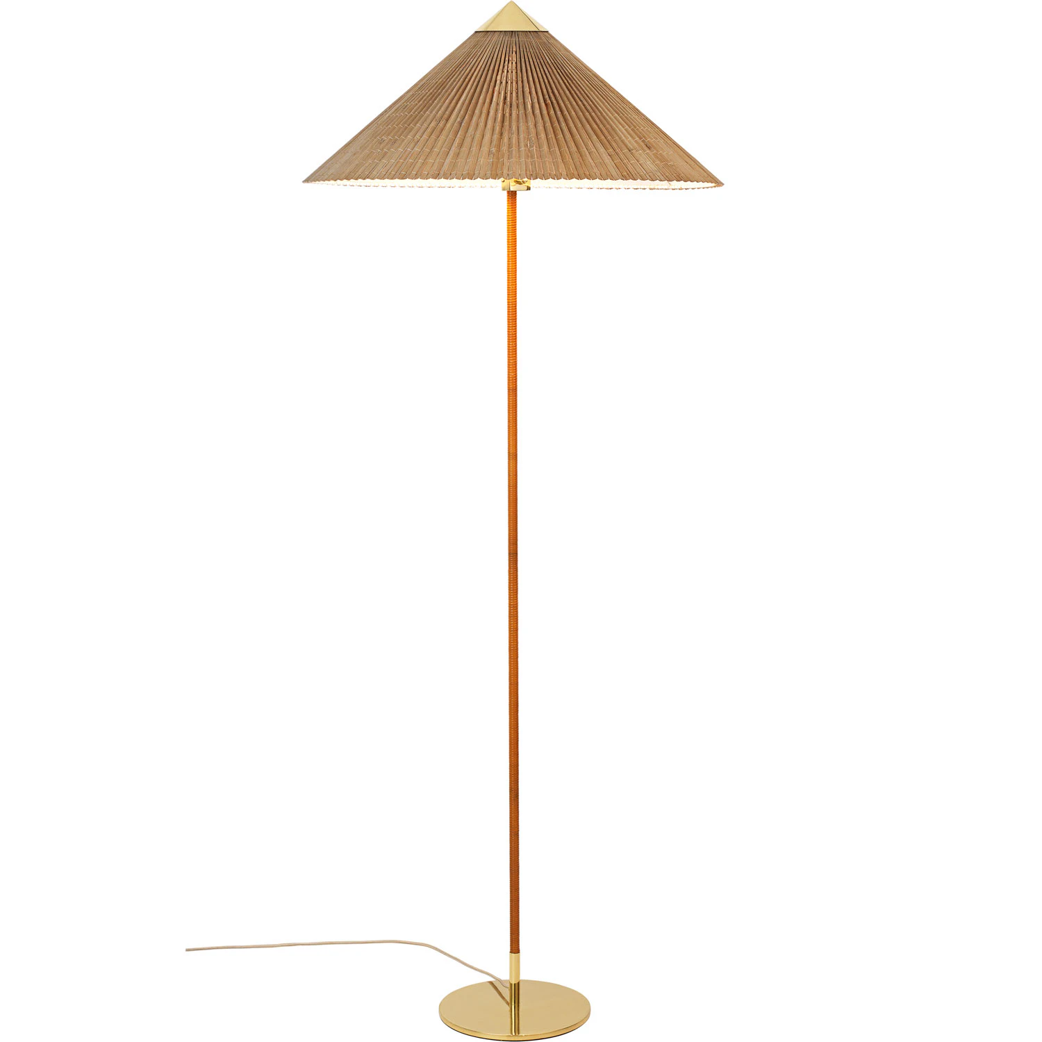 Gubi 9602 Golvlampa - Golvlampor Rotting Bambu