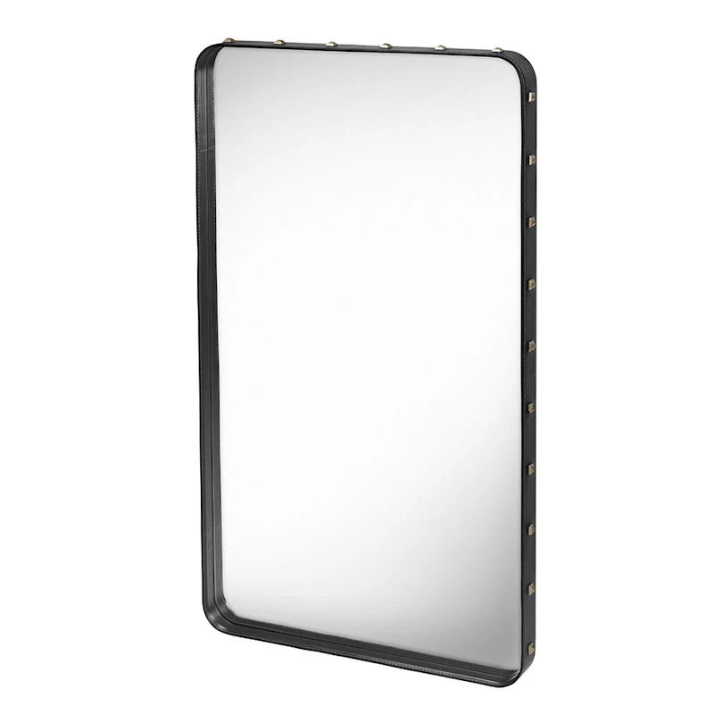 Adnet Spegel 115x70 cm, Svart