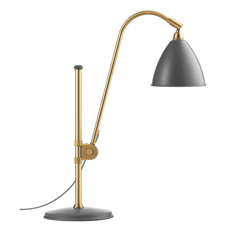 Bestlite BL1 Bordslampa, Mässing/Grå
