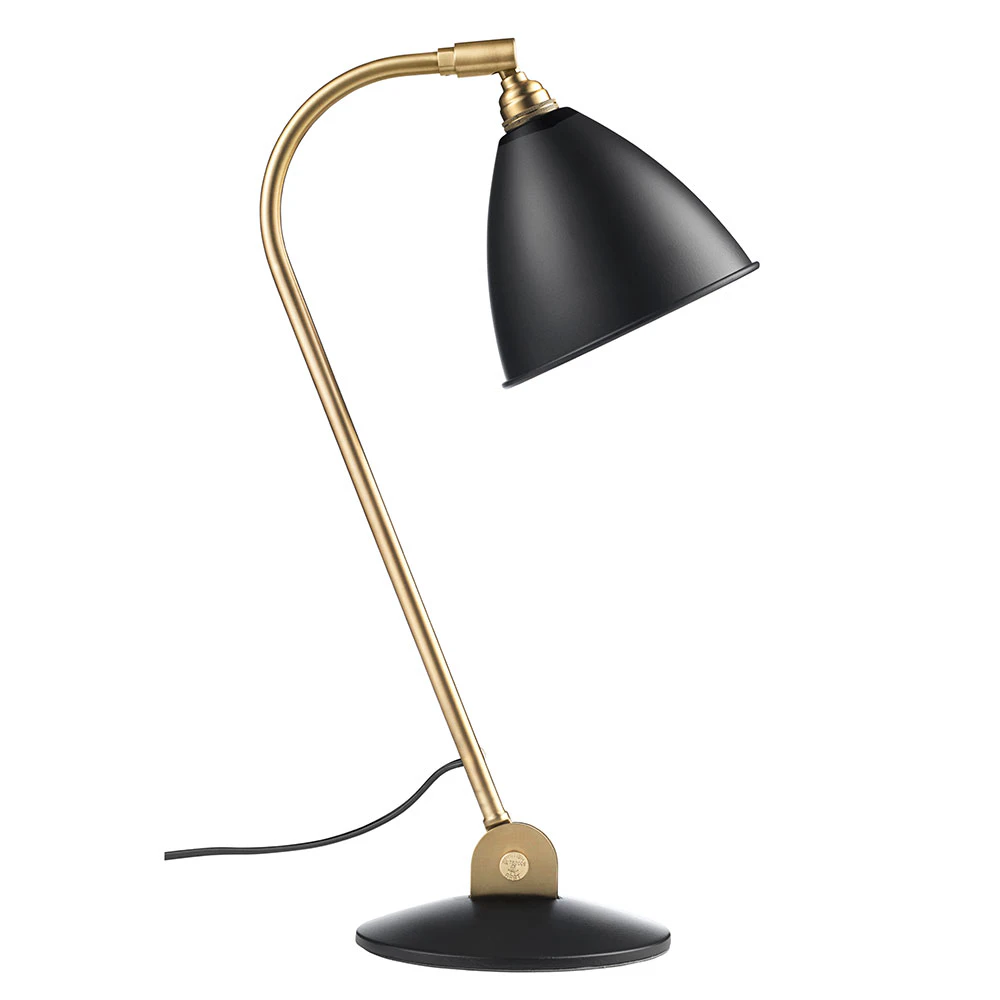 Gubi Bestlite Bl2 Bordslampa M&auml;ssing/ - Bordslampor St&aring;l Svart