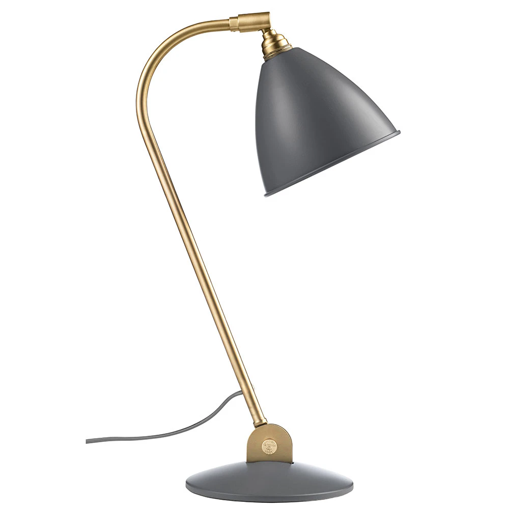 Gubi Bestlite Bl2 Bordslampa M&auml;ssing/ - Bordslampor St&aring;l Gr&aring;